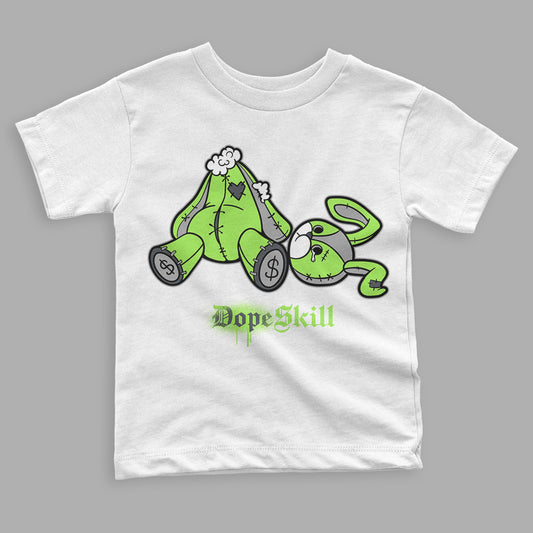 Green Bean 5s DopeSkill Toddler Kids T-shirt Don’t Break My Heart Graphic - White 