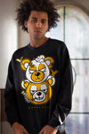 AJ 13 Del Sol DopeSkill Sweatshirt New Double Bear Graphic