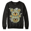 Jordan 5 Jade Horizon DopeSkill Sweatshirt New Double Bear Graphic - Black 