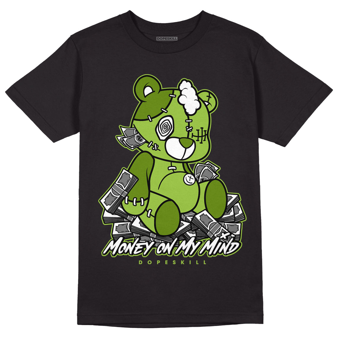 Dunk Low 'Chlorophyll' DopeSkill T-Shirt MOMM Bear Graphic - Black 