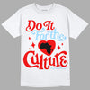 Jordan 11 Retro Cherry DopeSkill T-Shirt Do It For The Culture Graphic Streetwear - White