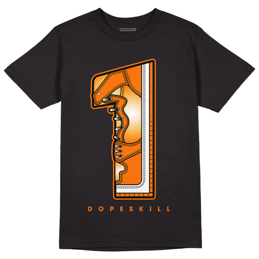 Wmns Dunk Low 'Magma Orange DopeSkill T-Shirt No.1 Graphic Streetwear - Black