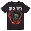 Cherry 11s DopeSkill T-Shirt New Black Queen Graphic - Black