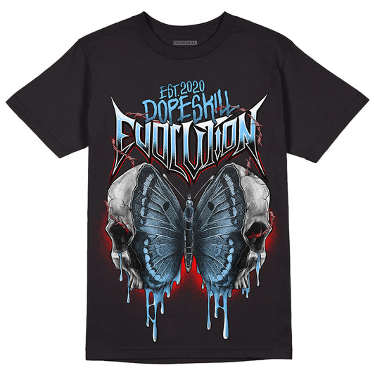 Travis Scott x Jordan 4 Retro 'Cactus Jack' DopeSkill T-Shirt DopeSkill Evolution Graphic Streetwear - Black 