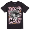 Dunk Low Teddy Bear Pink DopeSkill T-Shirt Don't Quit Graphic - Black 