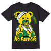 Dunk Low Reverse Brazil DopeSkill T-Shirt Hurt Bear Graphic - Black