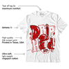 AJ 6 “Red Oreo” DopeSkill T-Shirt Drip Too Hard Graphic