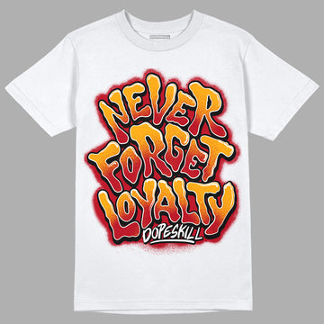 Cardinal 7s DopeSkill T-Shirt Never Forget Loyalty Graphic - White 