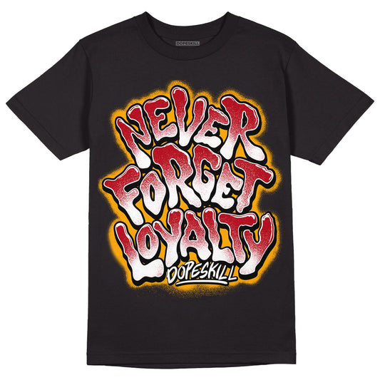 Cardinal 7s DopeSkill T-Shirt Never Forget Loyalty Graphic - Black 