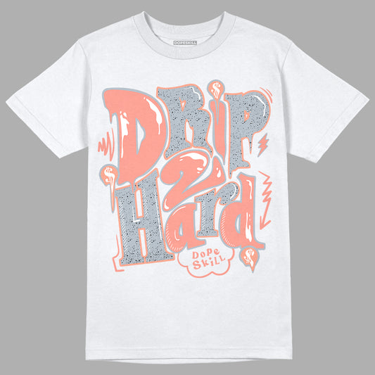 DJ Khaled x Jordan 5 Retro ‘Crimson Bliss’ DopeSkill T-Shirt Drip Too Hard Graphic Streetwear - White 