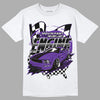 PURPLE Collection DopeSkill T-Shirt ENGINE Tshirt Graphic - White 