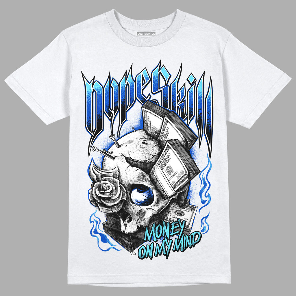 SB Dunk Argon DopeSkill T-Shirt Money On My Mind Graphic - White 