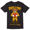 Black Taxi 12s DopeSkill T-Shirt Fake Love Graphic - Black 