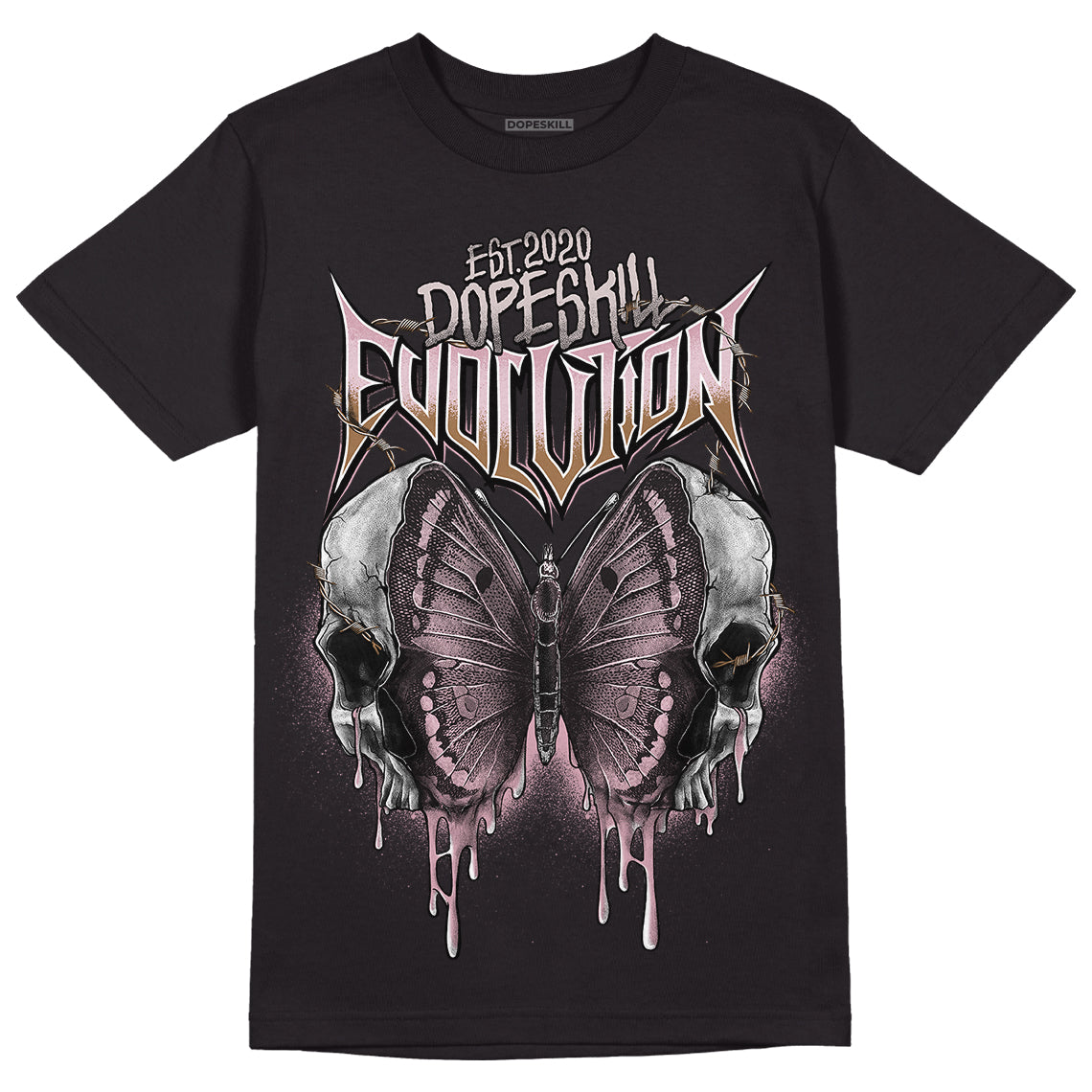 Dunk Low Teddy Bear Pink DopeSkill T-Shirt DopeSkill Evolution Graphic - Black 