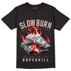 Jordan 1 Low OG “Reverse Mocha” DopeSkill T-Shirt Slow Burn Graphic - Black