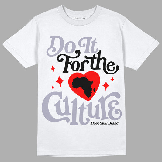 Jordan 13 Retro 'Black Flint' DopeSkill T-Shirt Do It For The Culture Graphic Streetwear - White