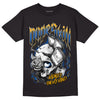 Dunk Blue Jay and University Gold DopeSkill T-Shirt Money On My Mind Graphic Streetwear - Black