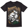 Safari Dunk Low DopeSkill T-Shirt Money On My Mind Graphic - Black 