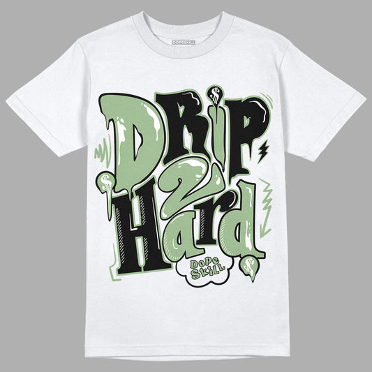 Jordan 4 Retro “Seafoam” DopeSkill T-Shirt Drip Too Hard Graphic Streetwear  - White 