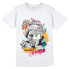 Jordan 1 Low Flyease Bio Hack DopeSkill T-Shirt Hold My Own Graphic - White 