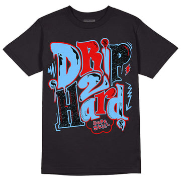 Travis Scott x Jordan 4 Retro 'Cactus Jack' DopeSkill T-Shirt Drip Too Hard Graphic Streetwear - Black 