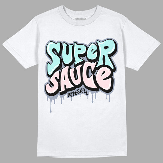 Easter 5s DopeSkill T-Shirt Super Sauce Graphic - White