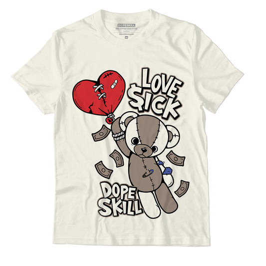 AJ 4 Sail Canvas DopeSkill Sail T-shirt Love Sick Graphic