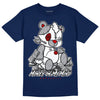 Midnight Navy 4s DopeSkill Midnight Navy T-shirt MOMM Bear Graphic