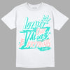 Green Snakeskin Dunk Low DopeSkill T-Shirt LOVE Graphic - White