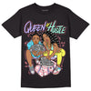 Candy Easter Dunk Low DopeSkill T-Shirt Queen Of Hustle Graphic - Black