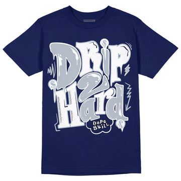 Midnight Navy 11s DopeSkill T-shirt Drip Too Hard Graphic