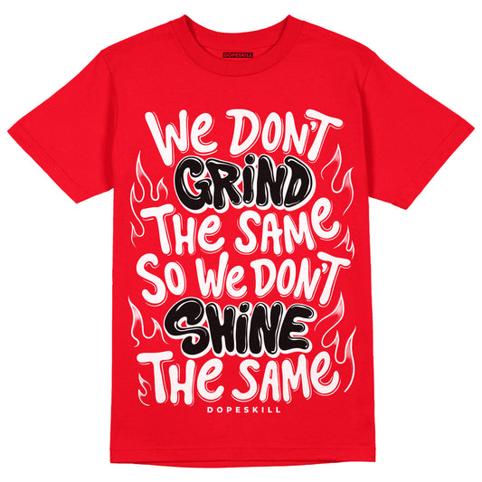 Cherry 11s DopeSkill Varsity Red T-shirt Grind Shine Graphic