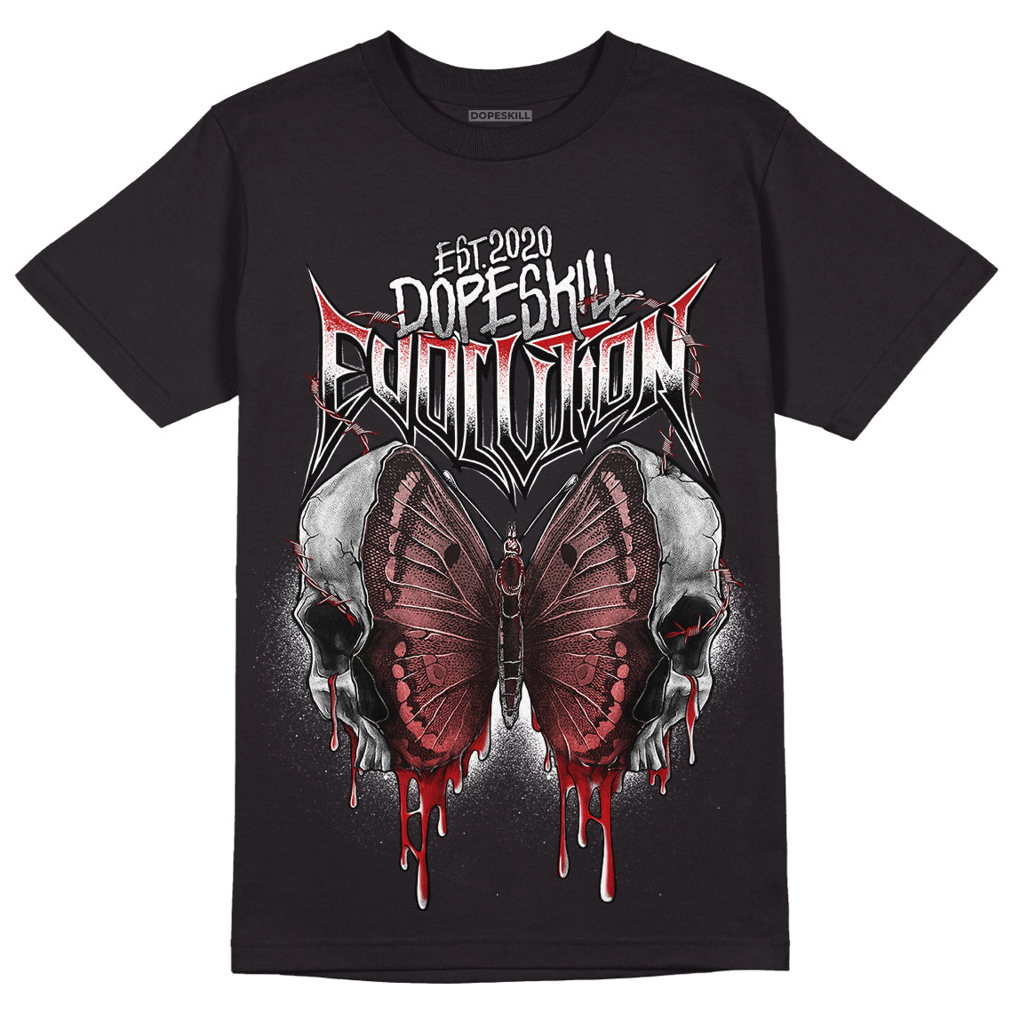 Playoffs 13s DopeSkill T-Shirt DopeSkill Evolution Graphic - Black