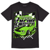 Neon Green Collection DopeSkill T-Shirt ENGINE Tshirt Graphic - Black 