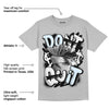 Black Metallic Chrome 6s DopeSkill Metallic Silver T-shirt Don't Quit Graphic