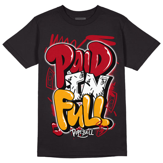 Cardinal 7s DopeSkill T-Shirt New Paid In Full Graphic - Black 