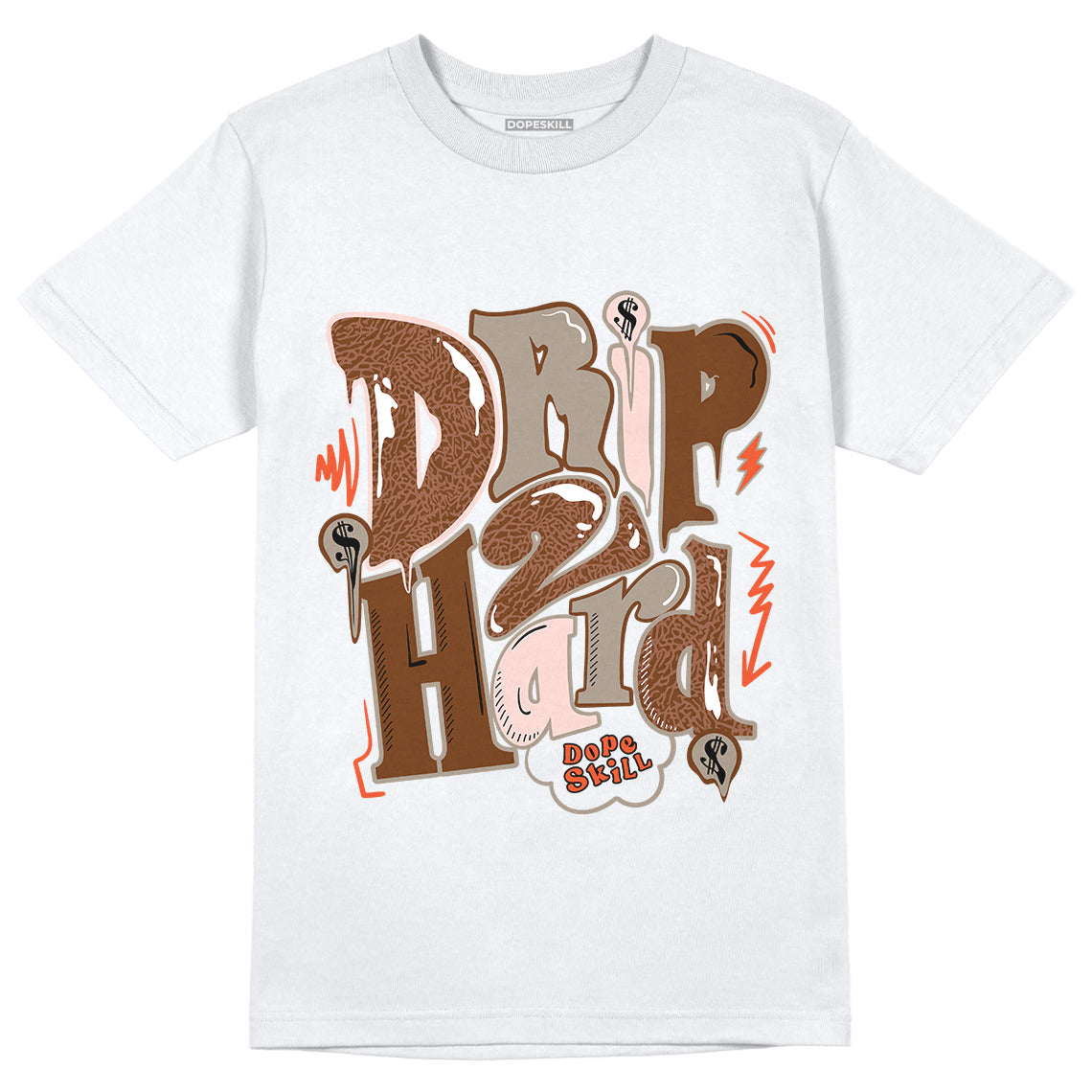 Jordan 3 “Desert Elephant” DopeSkill T-Shirt Drip Too Hard Graphic - White