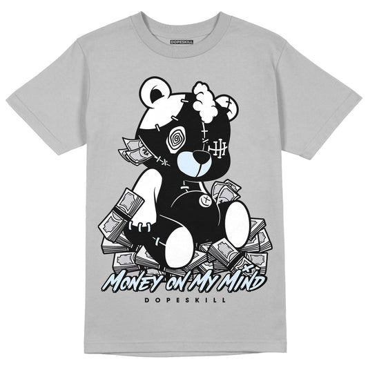 Black Metallic Chrome 6s DopeSkill Metallic Silver T-shirt MOMM Bear Graphic