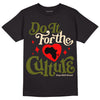 Travis Scott x Jordan 1 Low OG “Olive” DopeSkill T-Shirt Do It For The Culture Graphic Streetwear - Black