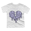 Pure Violet 11s Low DopeSkill Toddler Kids T-shirt Tear My Heart Out Graphic