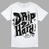 Jordan 1 High 85 Black White DopeSkill T-Shirt Drip Too Hard Graphic Streetwear - White 