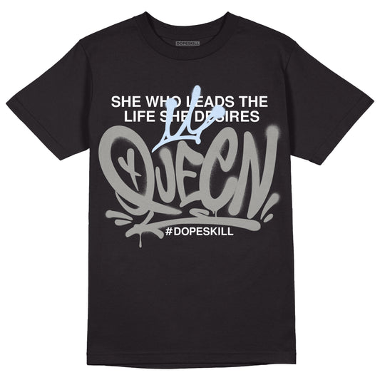 Jordan 6 Retro Cool Grey DopeSkill T-Shirt Queen Graphic Streetwear - Black