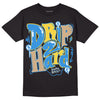 SB Dunk Low Homer DopeSkill T-Shirt Drip Too Hard Graphic - Black