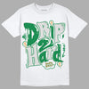 Nike SB x Jordan 4 “Pine Green” DopeSkill T-Shirt Drip Too Hard Graphic Streetwear - White