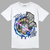 Hyper Royal 12s DopeSkill T-Shirt Takin No L's Graphic - White