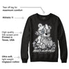 Black Metallic Chrome 6s DopeSkill Sweatshirt MOMM Bear Graphic