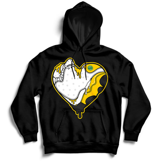 AJ 13 Del Sol DopeSkill Hoodie Sweatshirt Heart AJ 13 Graphic