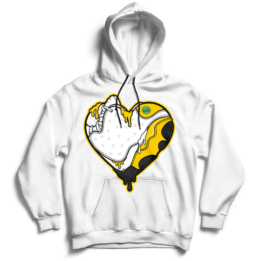 AJ 13 Del Sol DopeSkill Hoodie Sweatshirt Heart AJ 13 Graphic