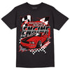 Gym Red 9s DopeSkill T-Shirt ENGINE Tshirt Graphic - Black