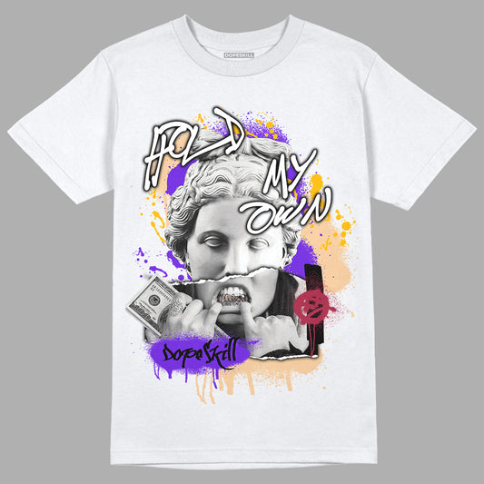 Afrobeats 7s SE DopeSkill T-Shirt Hold My Own Graphic - White